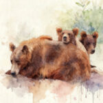 Bear with Cub